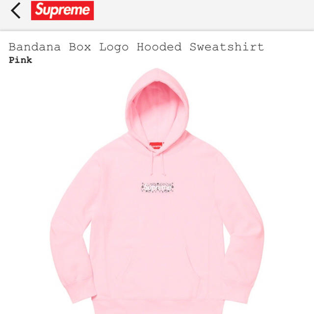 Supreme box logo hooded