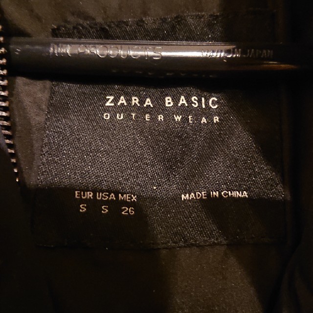 ZARA(ザラ)のZARA【ザラ】のロングダウンコート ファー付き ブラック黒꙳★*ﾟ レディースのジャケット/アウター(ダウンコート)の商品写真