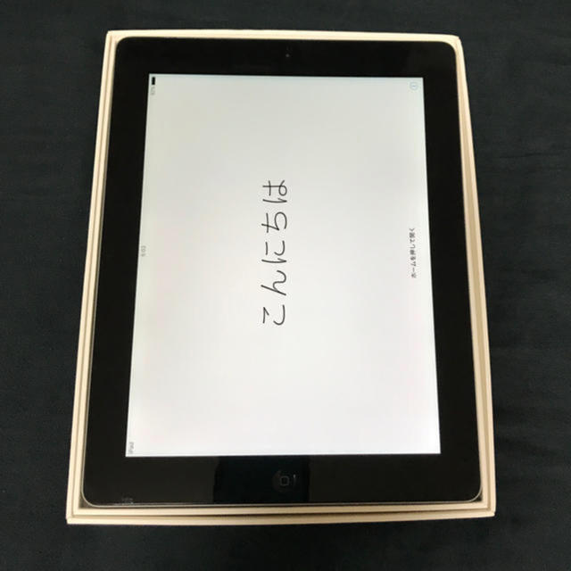 美品　Apple iPad 第4世代 Wi-Fiモデル 32GB ブラック 本体カラーブラック