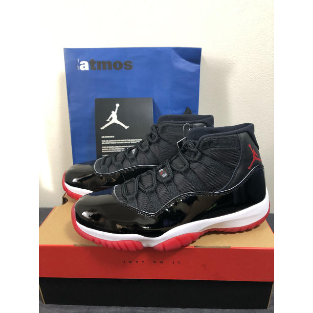 NIKE AIR JORDAN 11 BRED 28.5cm