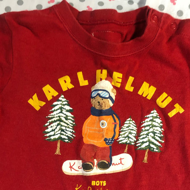 Karl Helmut(カールヘルム)のカールヘルム　長袖Ｔシャツ キッズ/ベビー/マタニティのキッズ服男の子用(90cm~)(Tシャツ/カットソー)の商品写真