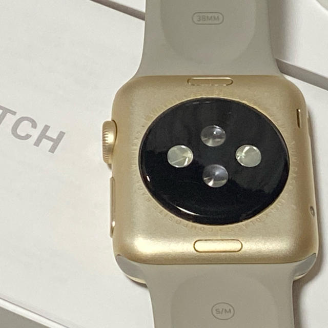 Apple WATCH SERIES 1 38MM ゴールドアルミニウムケース www