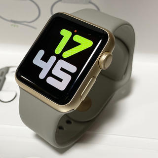 アップルウォッチ(Apple Watch)のApple WATCH SERIES 1 38MM ゴールドアルミニウムケース(その他)