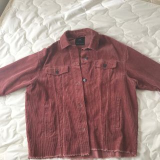 ザラ(ZARA)のコーデュロイジャケット（ピンク・M）(その他)