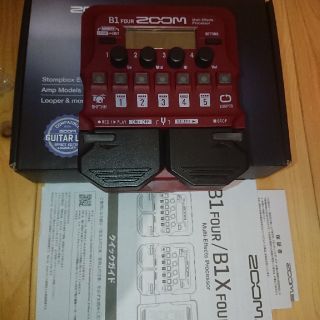 ズーム(Zoom)の【ayao141様専用】zoom b1 four ベース用マルチエフェクター(ベースエフェクター)