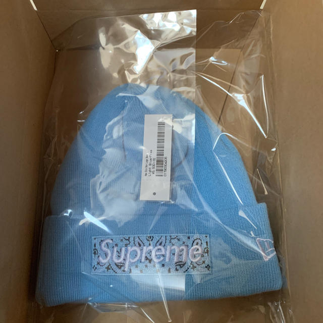 supreme BOXLOGO ビニー NEWERA