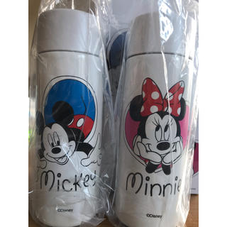 ディズニー(Disney)のミッキー&ミニーデザイン アートオリジナルボトル(タンブラー)