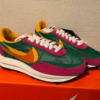 サカイ(sacai)のナイキサカイ ワッフル パイングリーン 26.5(スニーカー)