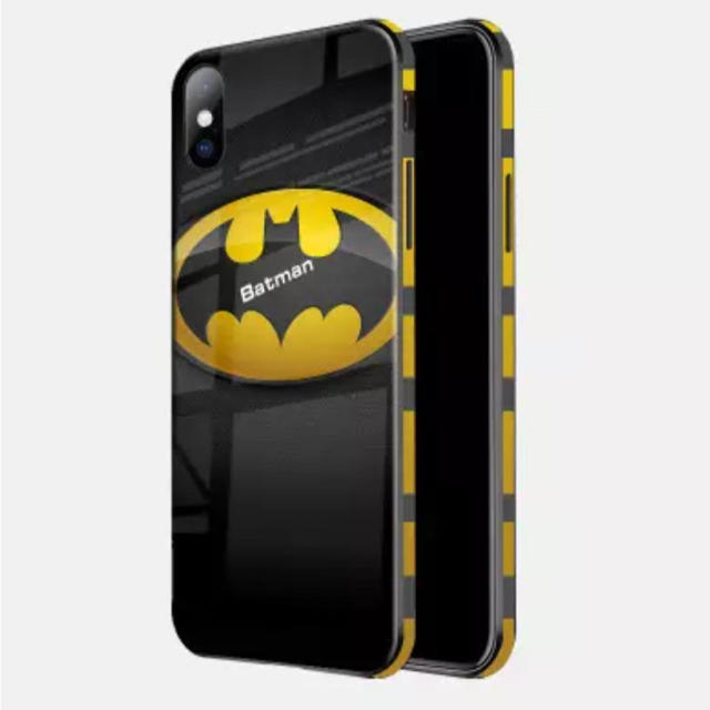 MARVEL(マーベル)のバットマン iPhone8ケース 光沢のあるガラス素材 スマホ/家電/カメラのスマホアクセサリー(iPhoneケース)の商品写真