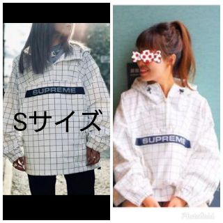 Supreme - Supreme Heavy Nylon Anorak windowpane 白の通販 by kjc's ...