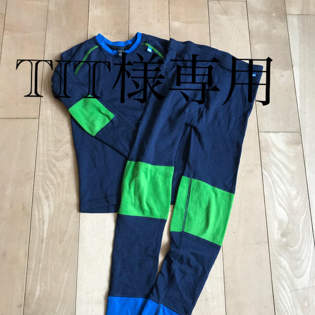 HELLY HANSEN(ヘリーハンセン)のヘリーハンセン　インナー　134 スキー　サッカー キッズ/ベビー/マタニティのキッズ服男の子用(90cm~)(下着)の商品写真