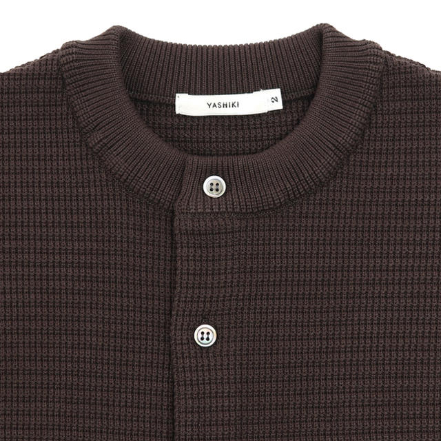 YASHIKI 19AW Komogake Cardigan BROWN メンズのトップス(カーディガン)の商品写真