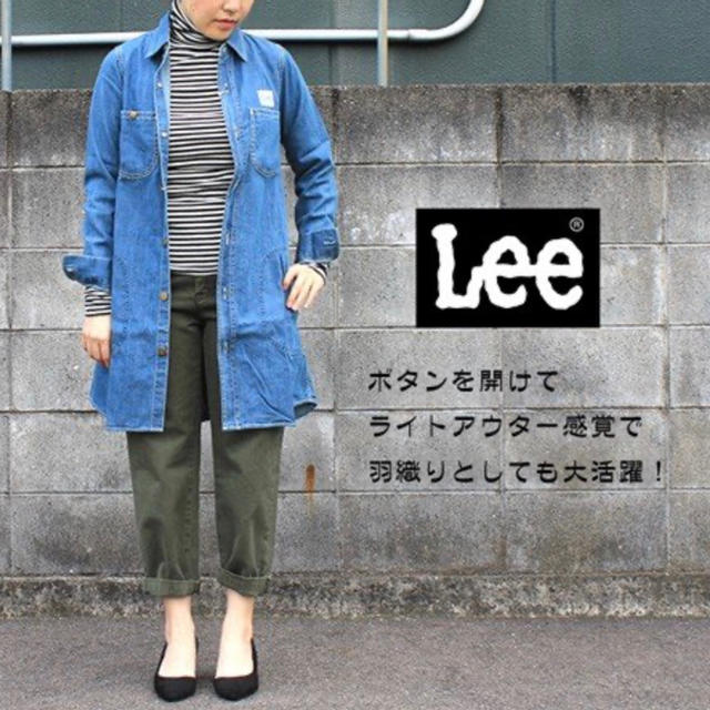 Lee レディース デニム シャツ ワンピース　M