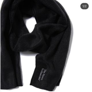 ワンエルディーケーセレクト(1LDK SELECT)のThe Ennoy Fleece Muffler Black マフラー 黒(マフラー)