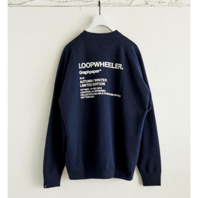 【希少 限定品】Loopwheeler×Graphpaper navy サイズ1