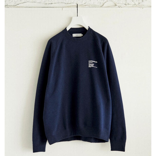 【希少 限定品】Loopwheeler×Graphpaper navy サイズ1