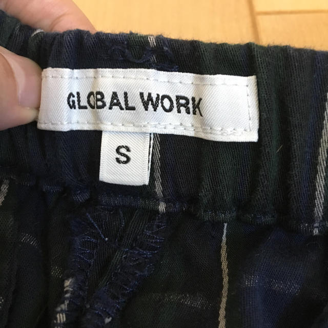 GLOBAL WORK(グローバルワーク)のGLOBAL WORK グローバルワーク チェック柄チノパン☆婦人服 ミセス レディースのパンツ(チノパン)の商品写真