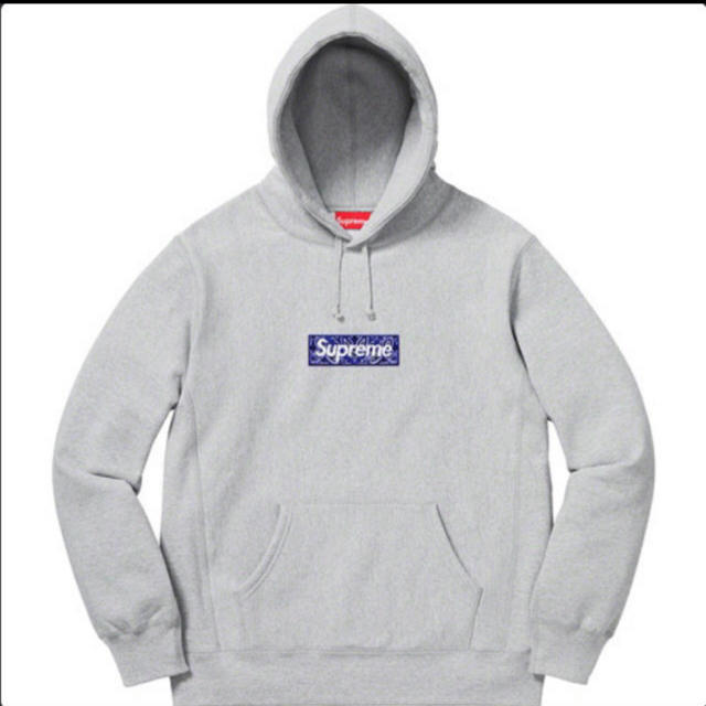 【S】Bandana Box Logo Hooded Sweatshirt