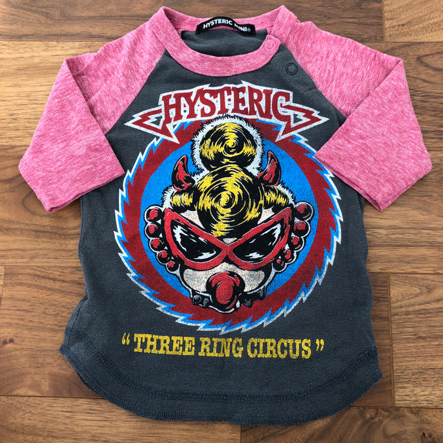 HYSTERIC MINI(ヒステリックミニ)のヒスミニ　ロックT 80cm キッズ/ベビー/マタニティのベビー服(~85cm)(Ｔシャツ)の商品写真