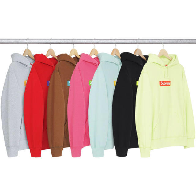 Supreme box logo 17aw redトップス