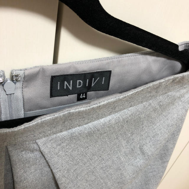 INDIVI(インディヴィ)のINDIVI 冬用スカート　大きいサイズ レディースのスカート(ひざ丈スカート)の商品写真