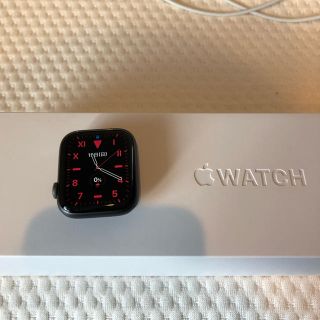 アップルウォッチ(Apple Watch)のアップルウォッチ4〈GPSモデル　アルミBLACK 44ミリ〉(腕時計(デジタル))