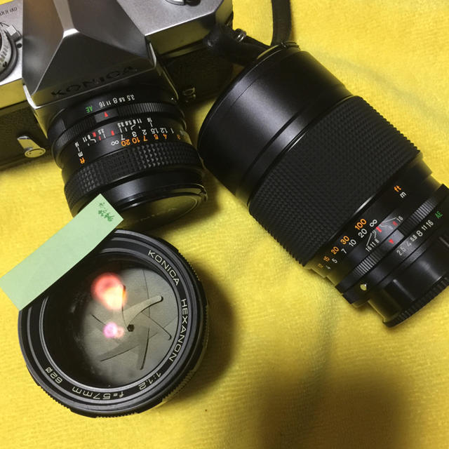 コニカ カメラ レンズセット 57mm/f1.2 など