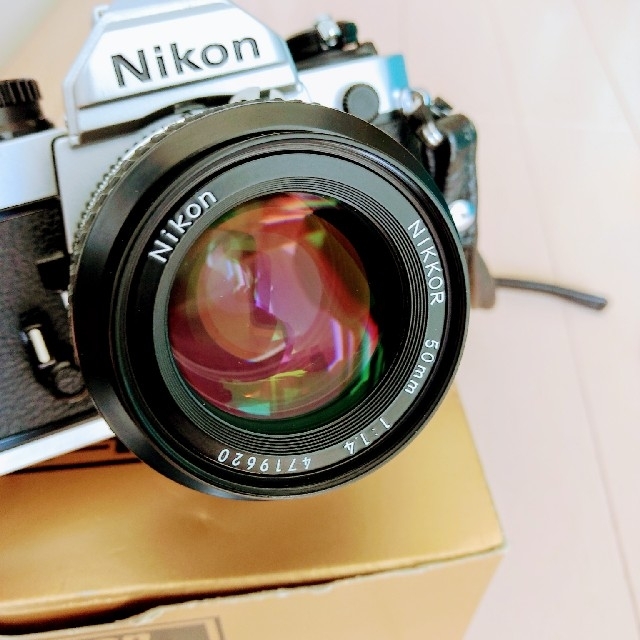 お買い得！】 - Nikon ニコン f1.4/50 Nikkor + FM2 New フィルム 