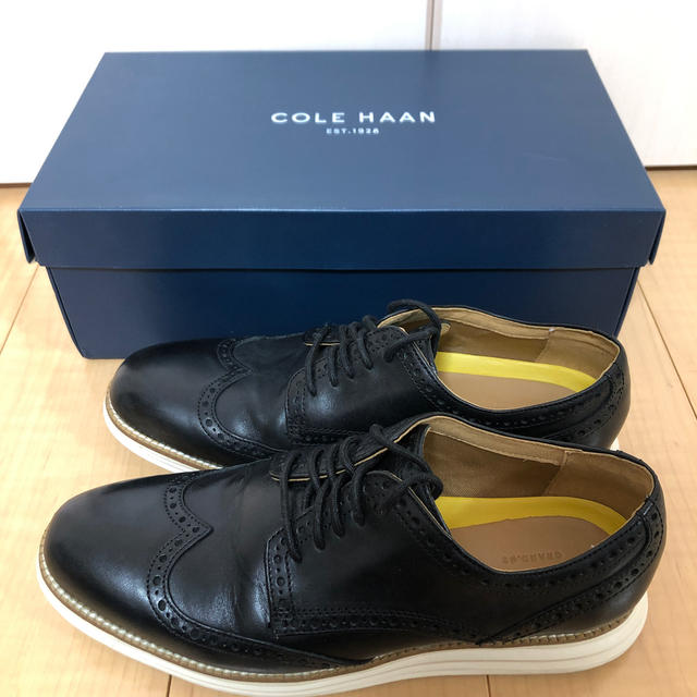 Cole Haan(コールハーン)のCOLE HAAN コールハーン オリジナルグランド ウィングチップ 27 箱有 メンズの靴/シューズ(ドレス/ビジネス)の商品写真