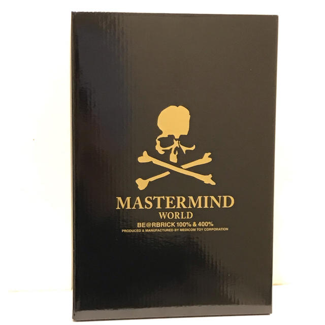 mastermind JAPAN(マスターマインドジャパン)の即発可！BE@RBRICK MASTERMIND ベアブリック マスターマインド エンタメ/ホビーのフィギュア(その他)の商品写真