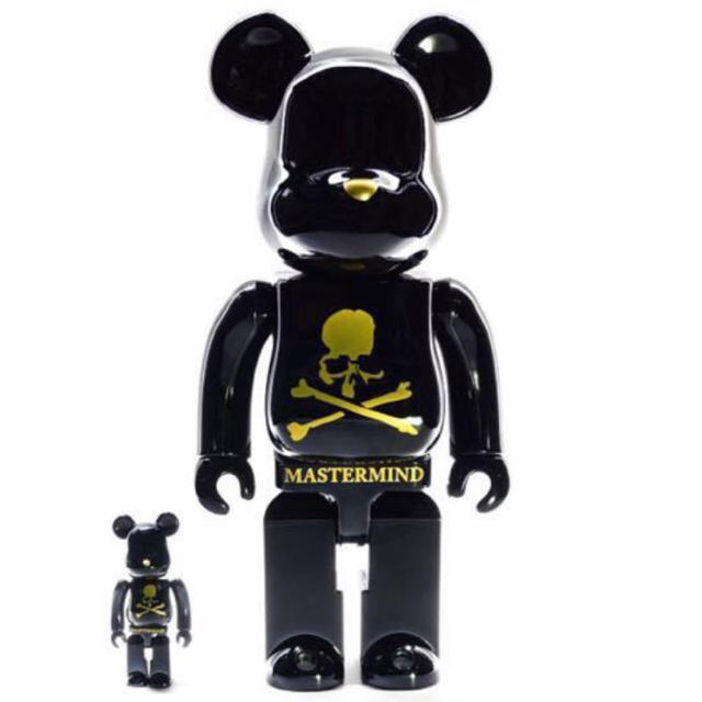 mastermind JAPAN(マスターマインドジャパン)の即発可！BE@RBRICK MASTERMIND ベアブリック マスターマインド エンタメ/ホビーのフィギュア(その他)の商品写真