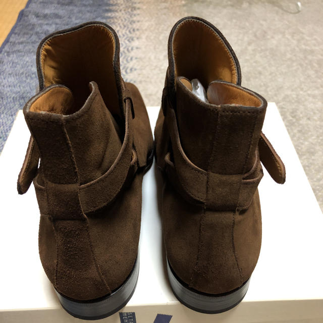 YANKO(ヤンコ)の未使用 ヤンコ（スペイン製）スェードジョッパーブーツ  茶色 25.5 メンズの靴/シューズ(ドレス/ビジネス)の商品写真