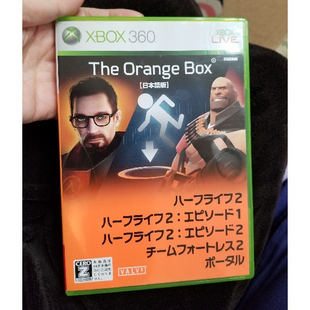 Xbox360(エックスボックス360)のオレンジボックス XB360 エンタメ/ホビーのゲームソフト/ゲーム機本体(家庭用ゲームソフト)の商品写真