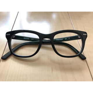 レイバン(Ray-Ban)のSHURONシュロン✴︎FREEWAY6 1/4ブラック美品デカフレーム激レア(サングラス/メガネ)