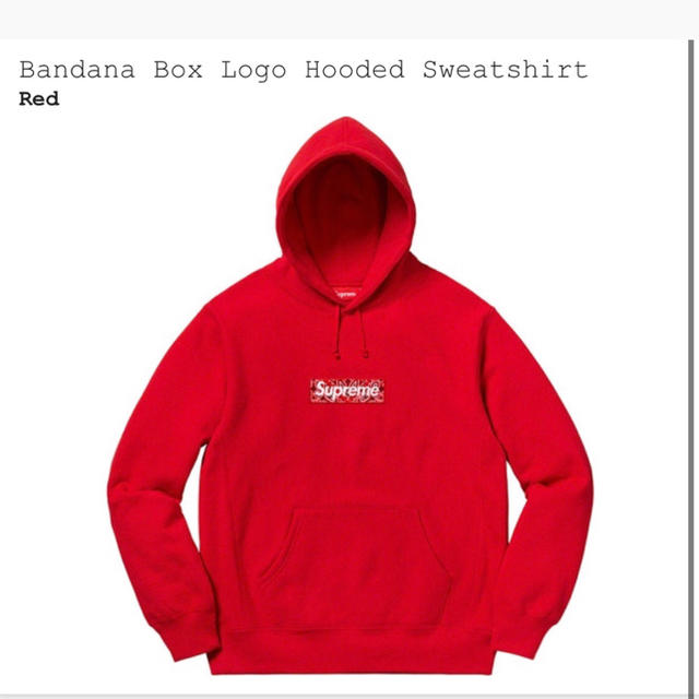 supreme box logo hoodie  L