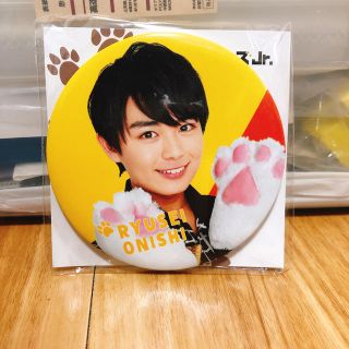 ジャニーズジュニア(ジャニーズJr.)の関西ジャニーズJr. なにわ男子 大西流星 2018あけおめ　缶バッジ(男性タレント)