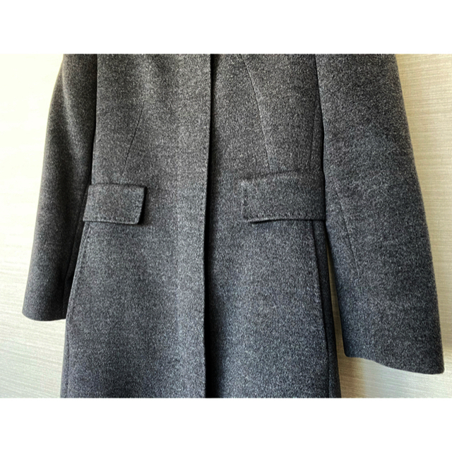 Max Mara - マックスマーラ スタンドカラー コート グレー ヴァージンウール36の通販 by たぬき0116's shop｜マックス