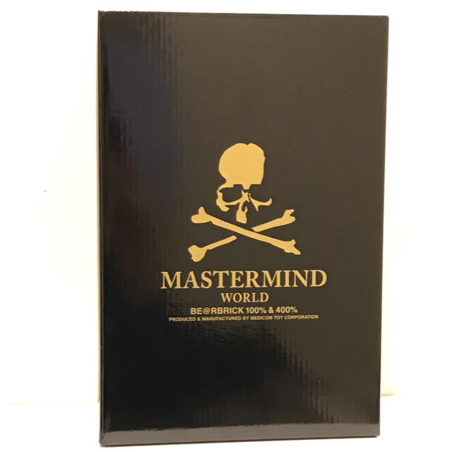 mastermind JAPAN(マスターマインドジャパン)のBE@RBRICK MASTERMIND ベアブリック マスターマインド×2 エンタメ/ホビーのフィギュア(その他)の商品写真