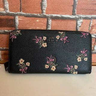 コーチ(COACH)のcoach長財布花柄(長財布)