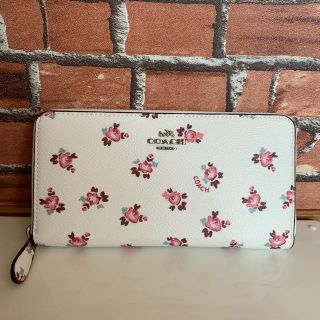 コーチ(COACH)のcoach長財布花柄(長財布)