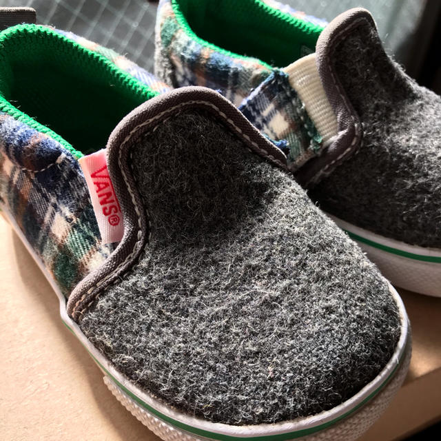 VANS(ヴァンズ)のヴァンズスリッポン14cm キッズ/ベビー/マタニティのベビー靴/シューズ(~14cm)(スリッポン)の商品写真