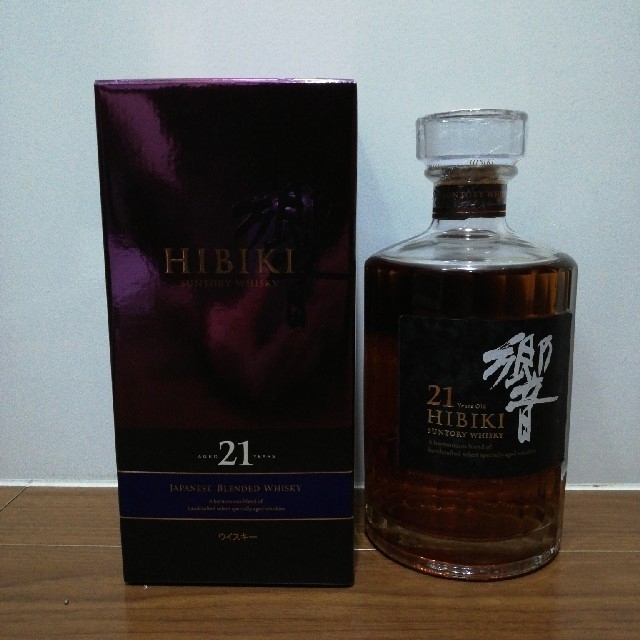 響 21年 700ml 未開栓 箱付 SUNTORY - 酒