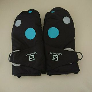 サロモン(SALOMON)の最終値下げ▼USED美品/スノーグローブ サロモン  キッズ 手袋(手袋)