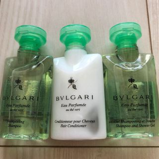 ブルガリ(BVLGARI)のブルガリ　シャンプー&コンディショナー&シャワージェル(サンプル/トライアルキット)