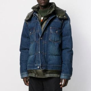 完売22aw sacai Faux Shearling ダウン　ブルゾン