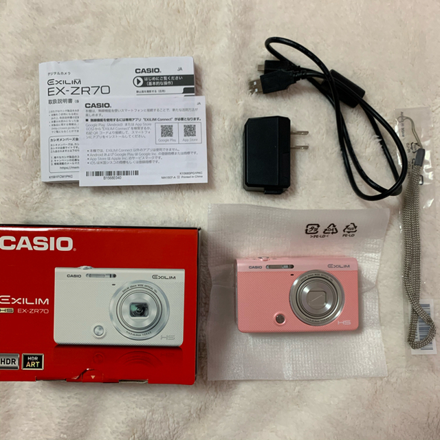 CASIO EXILIM EX-ZR70 PK カシオ ピンク デジタルカメラ