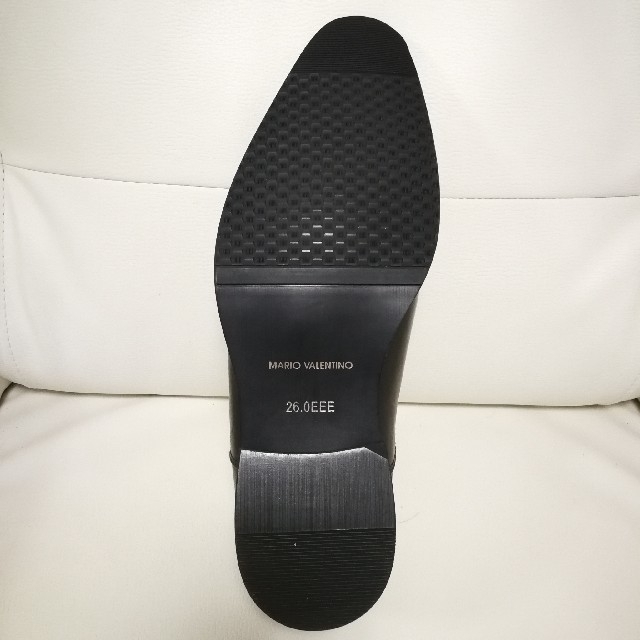 MARIO VALENTINO(マリオバレンチノ)の未使用 マリオバレンチノ ドレッシー シューズ 26cm ブラック メンズの靴/シューズ(ドレス/ビジネス)の商品写真