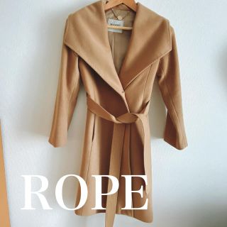 ロペ(ROPE’)のロペ　プレミアムカシミヤビーバーコート　キャメル(ロングコート)