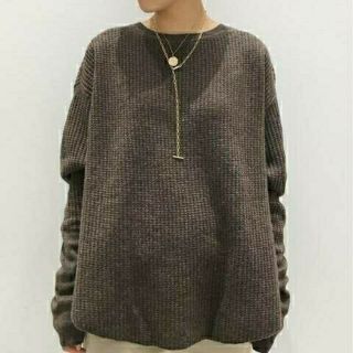 アパルトモンドゥーズィエムクラス(L'Appartement DEUXIEME CLASSE)のTHERMAL KNIT

L'Appartement(ニット/セーター)