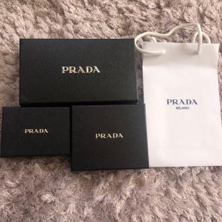 プラダ(PRADA)のプラダ 箱 おり財布 長財布 キーケース ショッパー セット(ショップ袋)